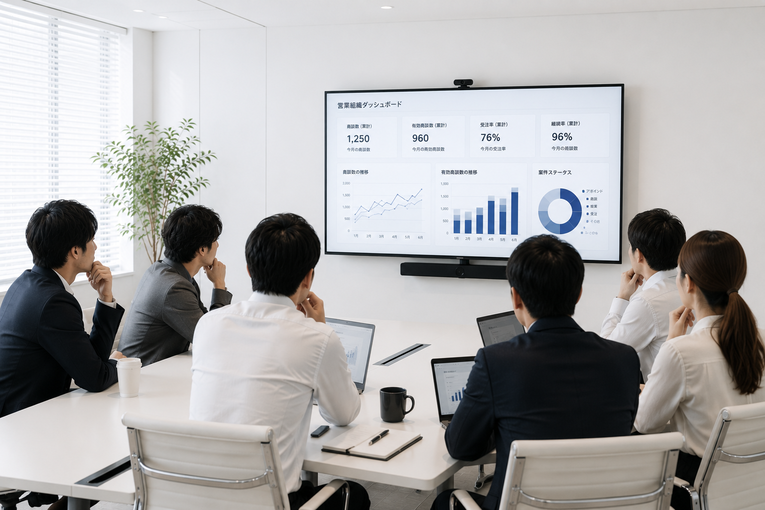 営業戦略会議のイメージ