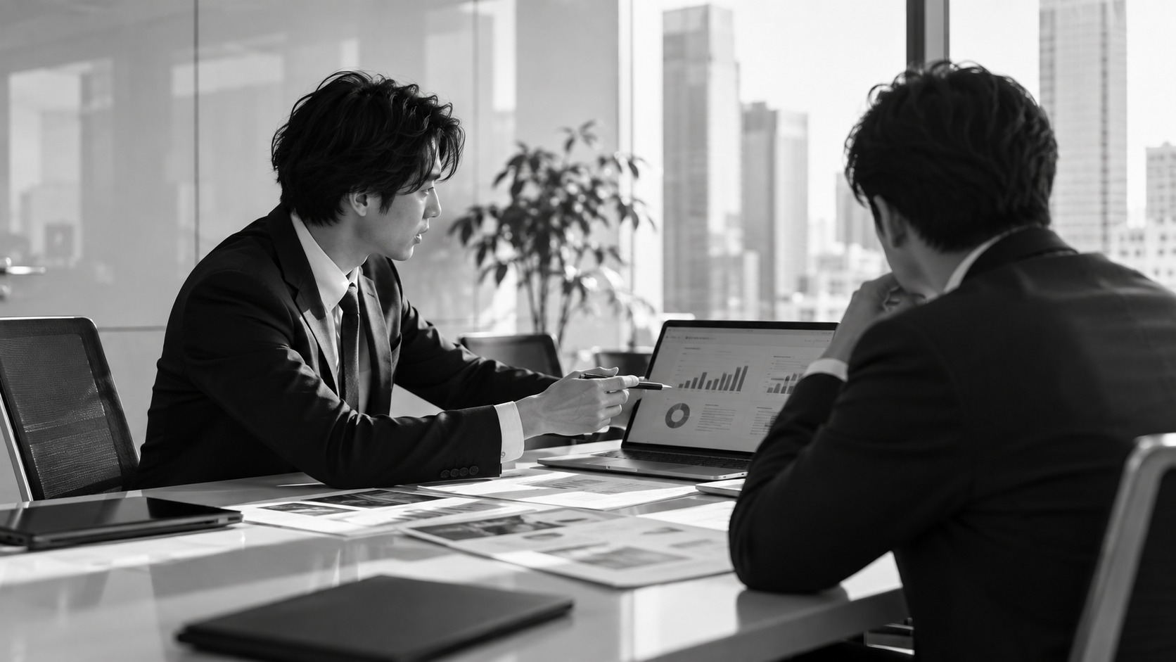 顧客との商談イメージ